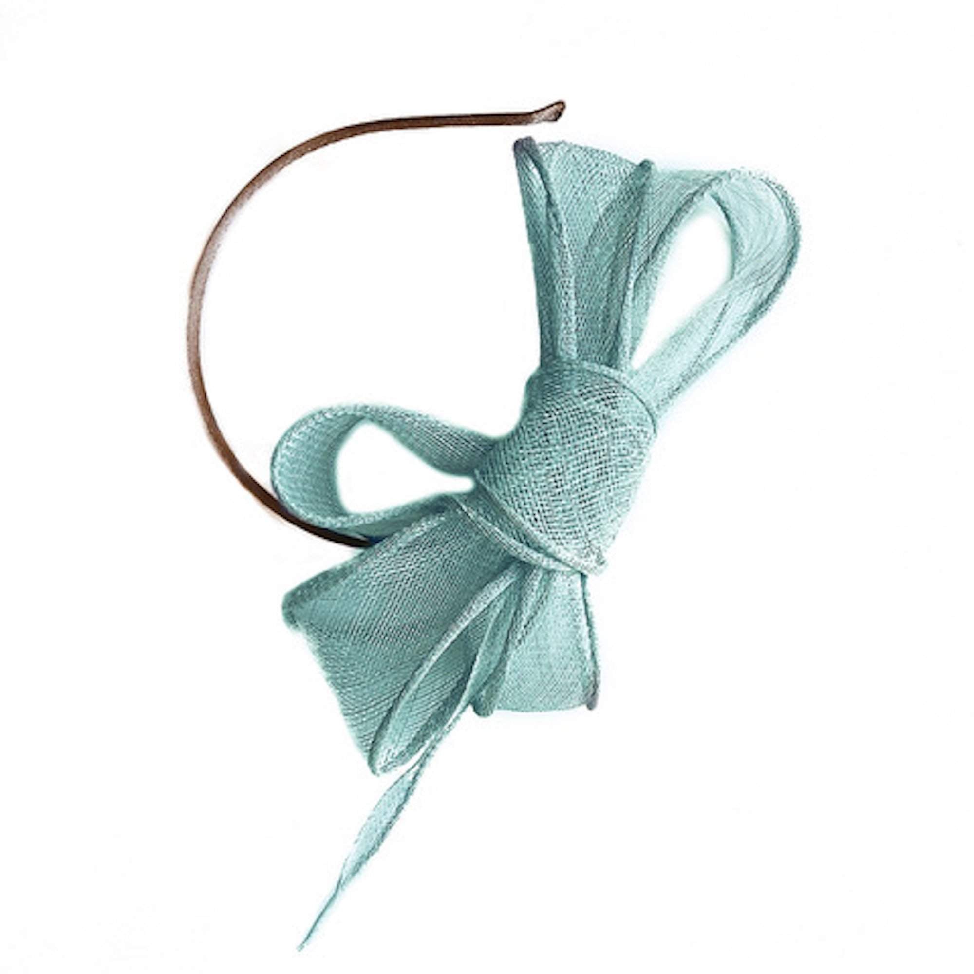 Bow Fascinator for Women Cocktail Wedding Tea Party Church Hat - DivaHats Boutique
